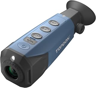 TOPDON TS004 Thermal Imaging Monocular, 13mm 50Hz Night Vision | Supported Wireless Connection, 11h Battery Life, IP67 Monocular for Hunting, 13mm Lens for TS004, 19mm Lens for TS004 Pro