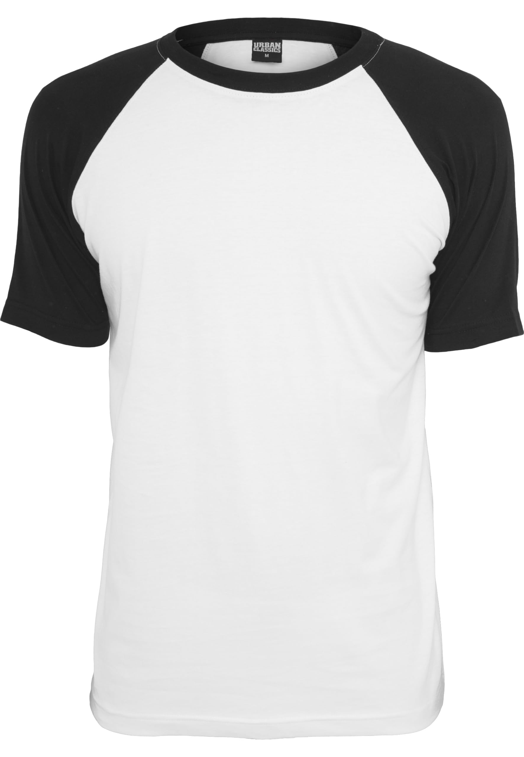 Urban Classics Men's Baseball T-Shirt, Contrast Shortsleeves T-Shirt, Sports Shi