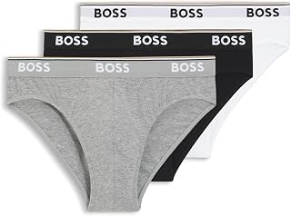 Boss Hugo Boss 50236731 Men's Cotton Mini Briefs Pack of 3