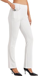 Willit Women's High Waist Casual Work Business Pants