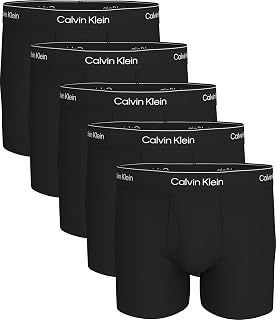 Calvin Klein Men's Cotton Stretch Boxer Briefs 5 Pack