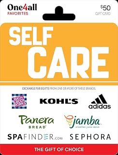 One4all Self Care Physical Gift Card - $50