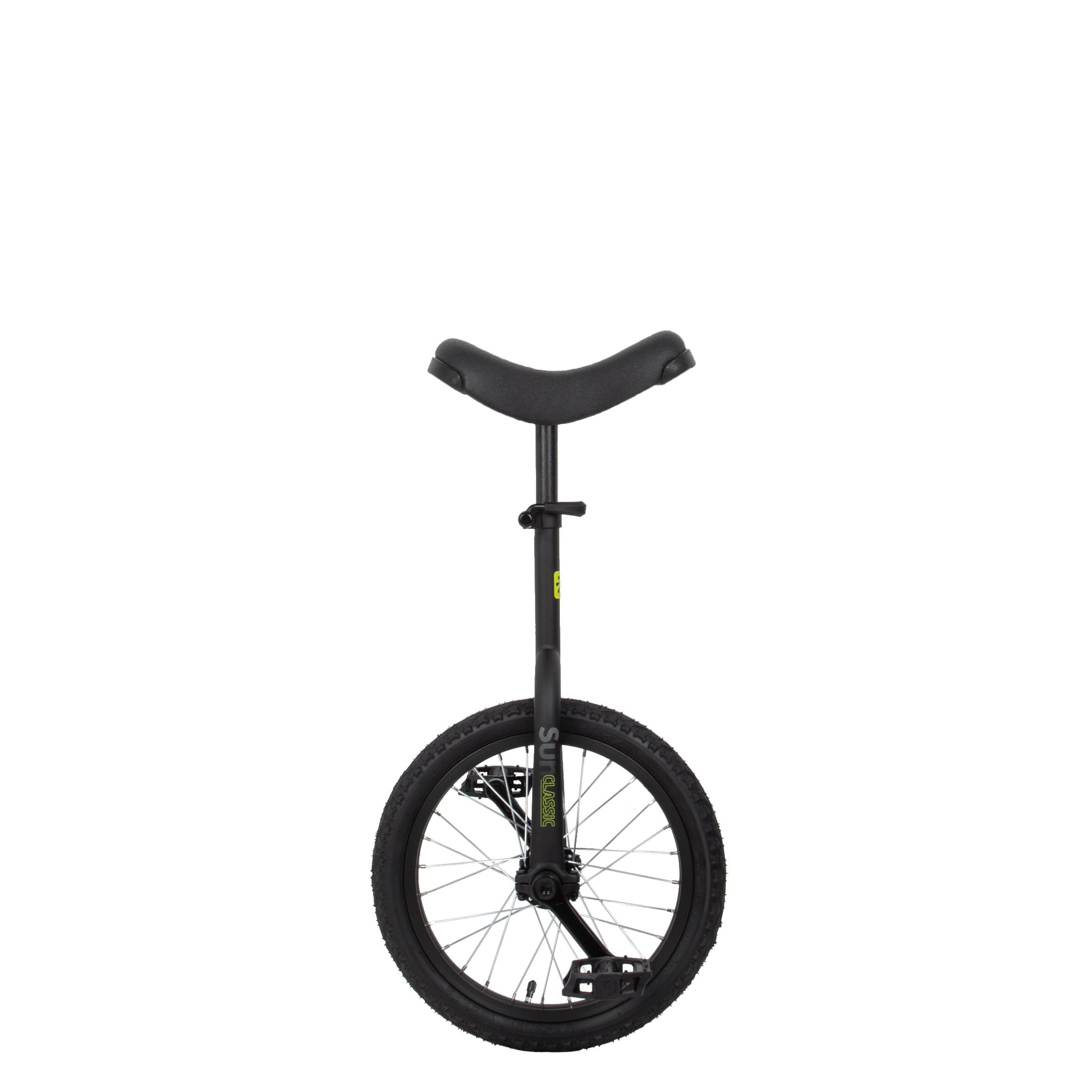 Unicycle Sun Classic 16in Matte Black 16 inch Uni Onewheel Fun Super Well Built 