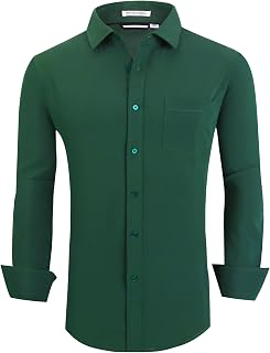 ALEX VANDO Men's Regular Fit Long Sleeve Shirt