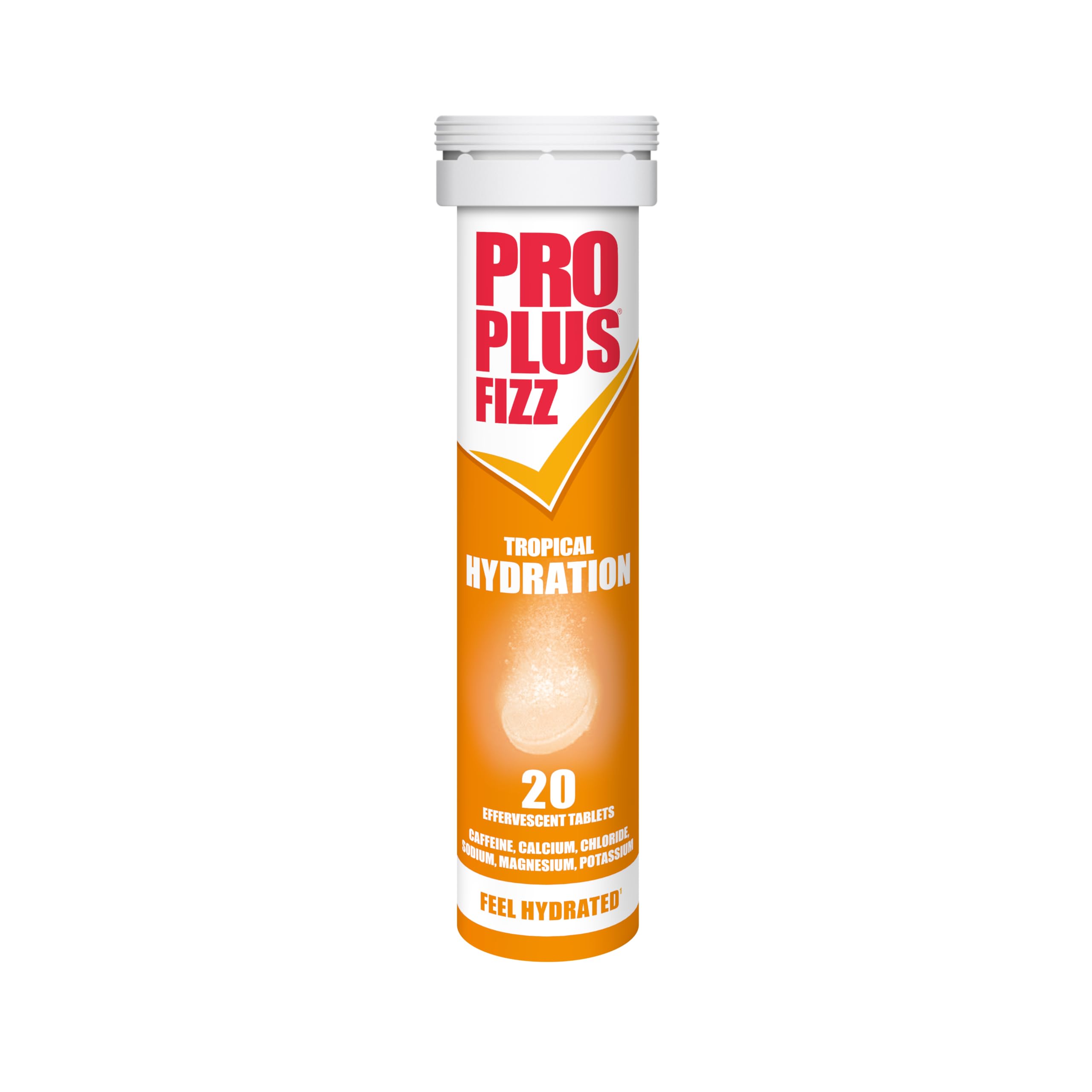 Pro Plus Fizz Hydration - 20 Effervescent Electrolyte Tablets