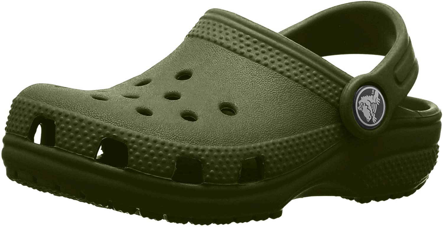Crocs Classic Clog Kids, Unisex Kids Clogs, army green, 22/23 EU