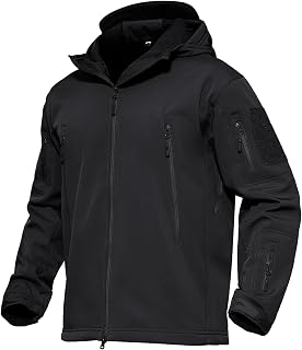 MAGCOMSEN Men's Jackets Tactical Winter Waterproof Softshell Rain Coat