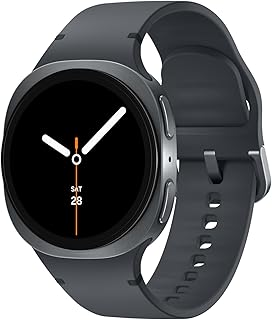 Samsung Galaxy Watch8 (40mm, Bluetooth) AI-Powered Smartwatch, Slim Design, Super AMOLED, Health & Sleep Coaching, BP, ECG, HR Monitor - Graphite (Renewed)