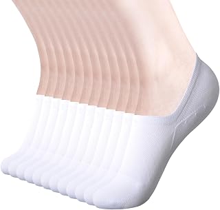 DIBAOLONG Womens No Show Socks Non Slip Flat Boat Line Low Cut Socks (6-12 Packs)