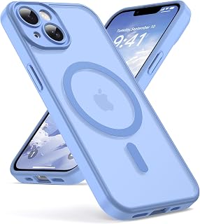 Oududianzi - Magnetic Cover for iPhone 13 Magsafe Case, Light Purple