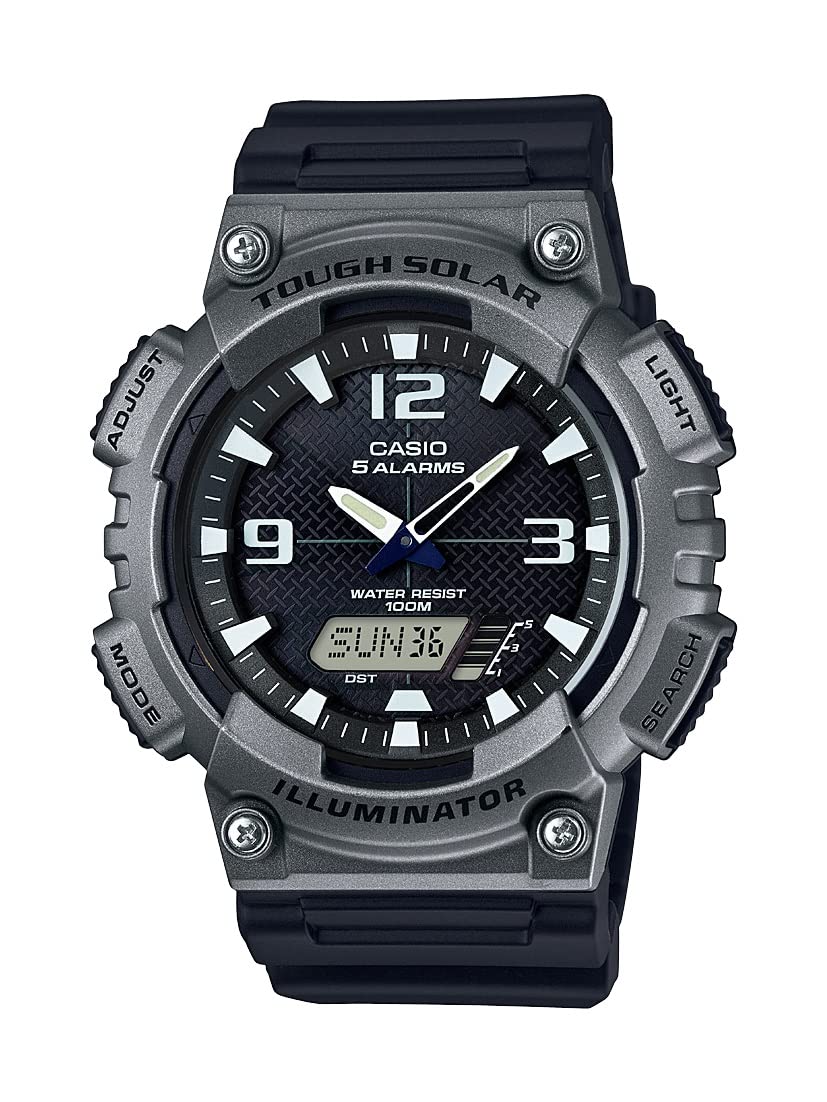 Casio Men's Tough Solar AQ-S810W-1AVCF Sport Combination Watch