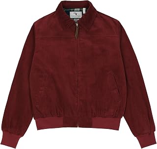 ZENTHACE Womens Corduroy Jacket with Flannel Lining Casual Vintage Zipper Coat 100% Cotton