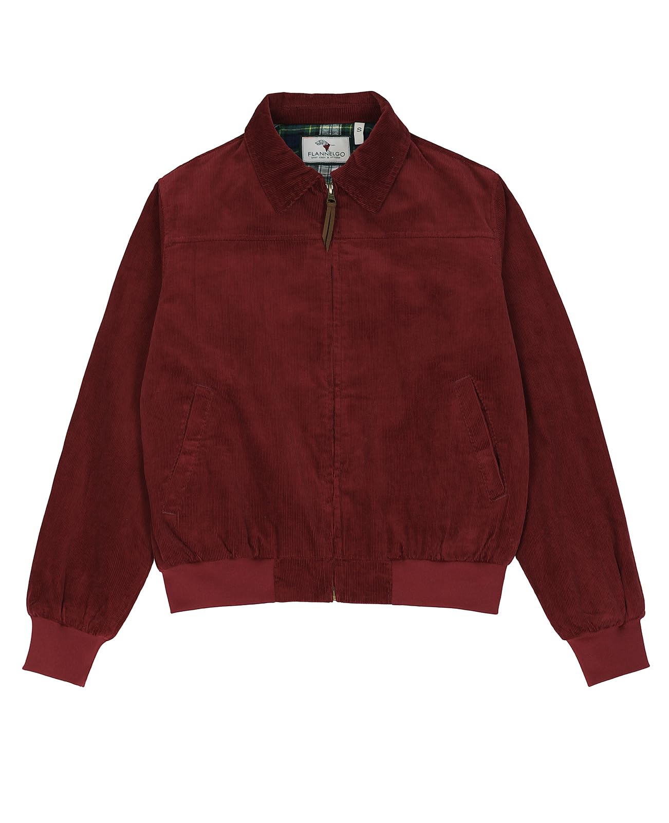 ZENTHACE Womens Corduroy Jacket with Flannel Lining Casual Vintage Zipper Coat 1