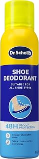 Dr. Scholl’s Fresh Step Anti Odour Shoe Spray, Eliminates Odor For Up To 48 Hours. Fresh Scent, Quick Drying, Suitable For All Shoe Types, Running Trainers, Sports, & More, 150ml, Pack of 1