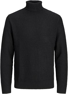 Jack & Jones Men's Jorkyle Knit Roll Neck Knitted Jumper