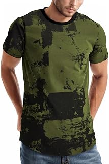 Velinsak Mens T-Shirts Graphic Short Sleeve T Shirts Hip Hop Casual Cool Cotton Tshirt Fashion Novelty Tees Hipster Tops
