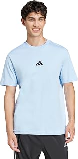 Adidas Men's Essentials Small Logo Single Jersey Tee