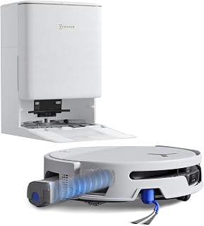 ECOVACS T90S Pro Omni Aspirateur Robot, OZMO Roller 3.0 Aspiration 40000 Pa