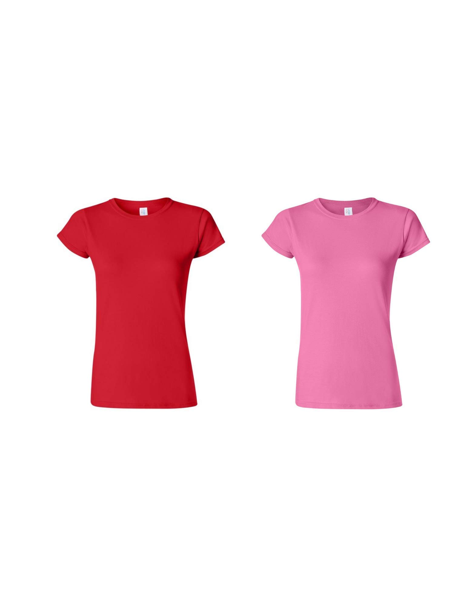 Gildan Women's Softstyle Cotton T-shirt, Style G64000L, Multipack