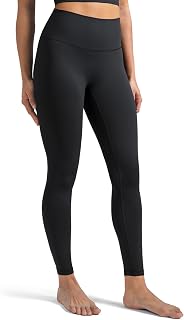 Colorfulkoala Dreamlux Women's Seamless Front Yoga Leggings 7/8 High Waist Gym Pants