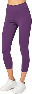 Merry Style MS10-199 Women’s Cotton 3/4 Leggings, Capri Leggings, Capri Sports Leggings