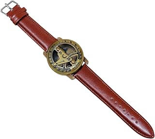 A S Handicrafts Sundial Compass Steampunk Sundial Clock Wrist Watch Brass Antique Unique Gift Nautical Marine Gift Sun Clock Pirate Ship Replica Watch