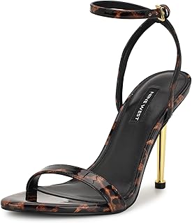 Nine West Reina Women's Black Heeled Sandals