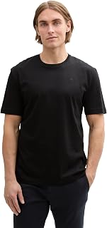 Tom Tailor Herren 1045833 Basic T-Shirt (1er Pack)