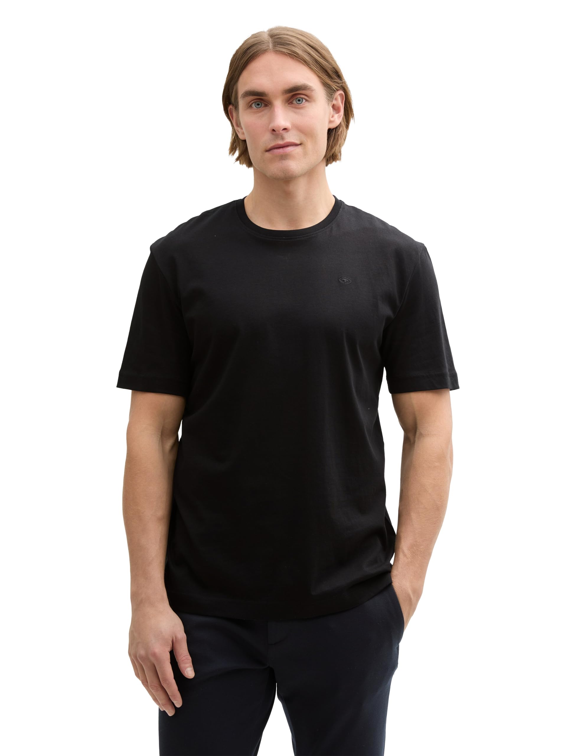 Tom Tailor Herren 1045833 Basic T-Shirt (1er Pack)