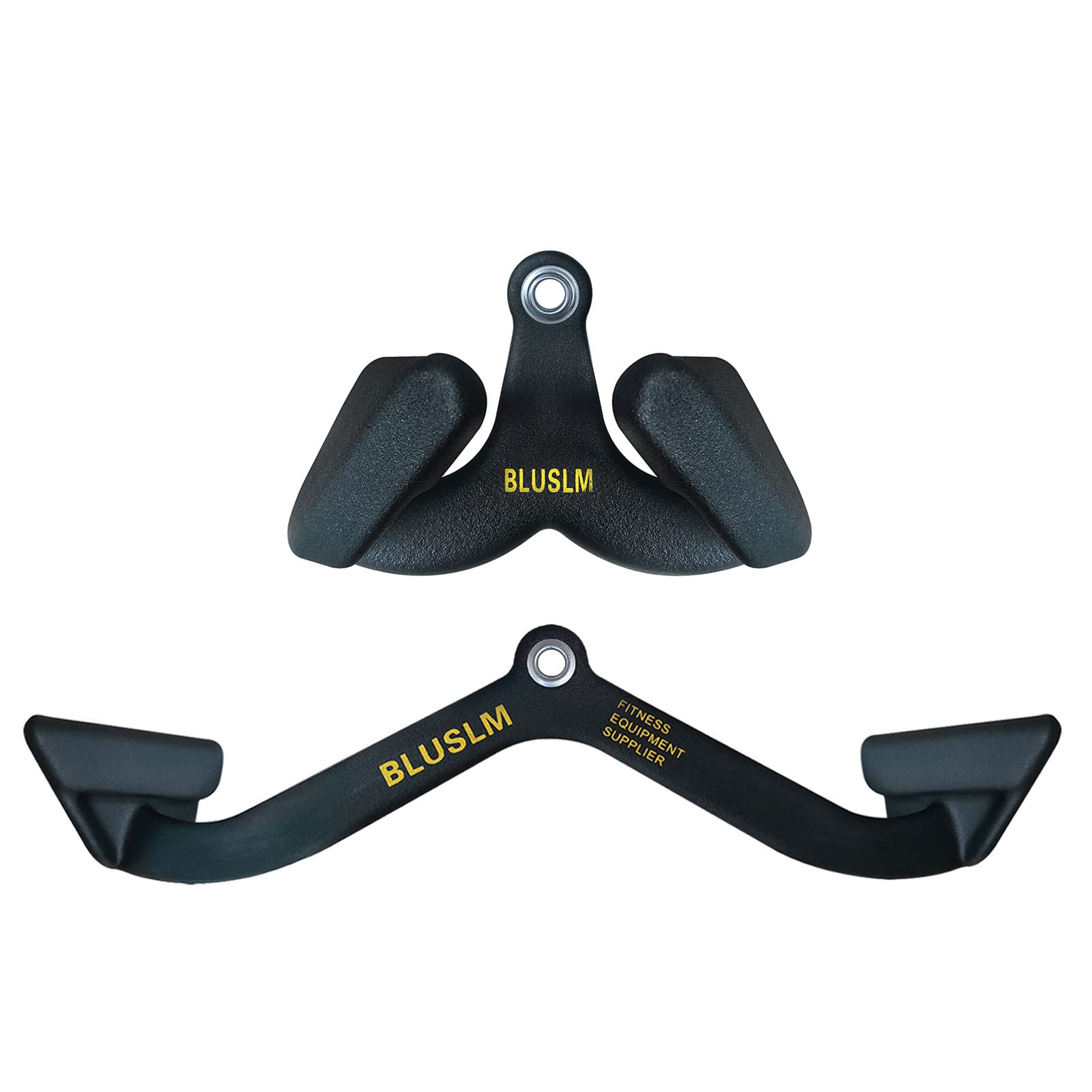 BLUSLM LAT Pull Down Bar for Cable Machine, LAT Pulldown Attachments T-bar V-bar