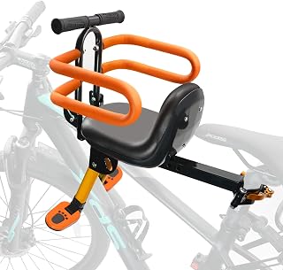 OUSEXI Child Bike Seat for Adult Bike,Retractable Baby Bike Seat Front Mounted for Children 2-6 Years Old