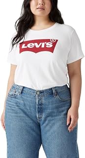 Levi's The Perfect Tee Women's T-Shirt Outline Batwing Logo
