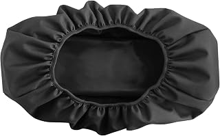 MUAKIOY Winch Cover, Heavy Duty Waterproof Dust-Proof Winch Protection Cover, Ideal for Electric Winches 8500-17500 lbs, Indoor/Outdoor (21.5” x 9.5” x 7.5”) - Black
