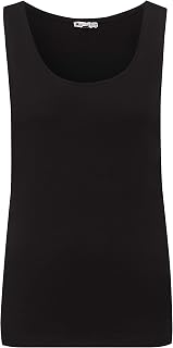 Street One Damen Basic Top in Unifarbe