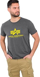 Alpha Industries Basic T Small Logo Foil Print Men's T-Shirt