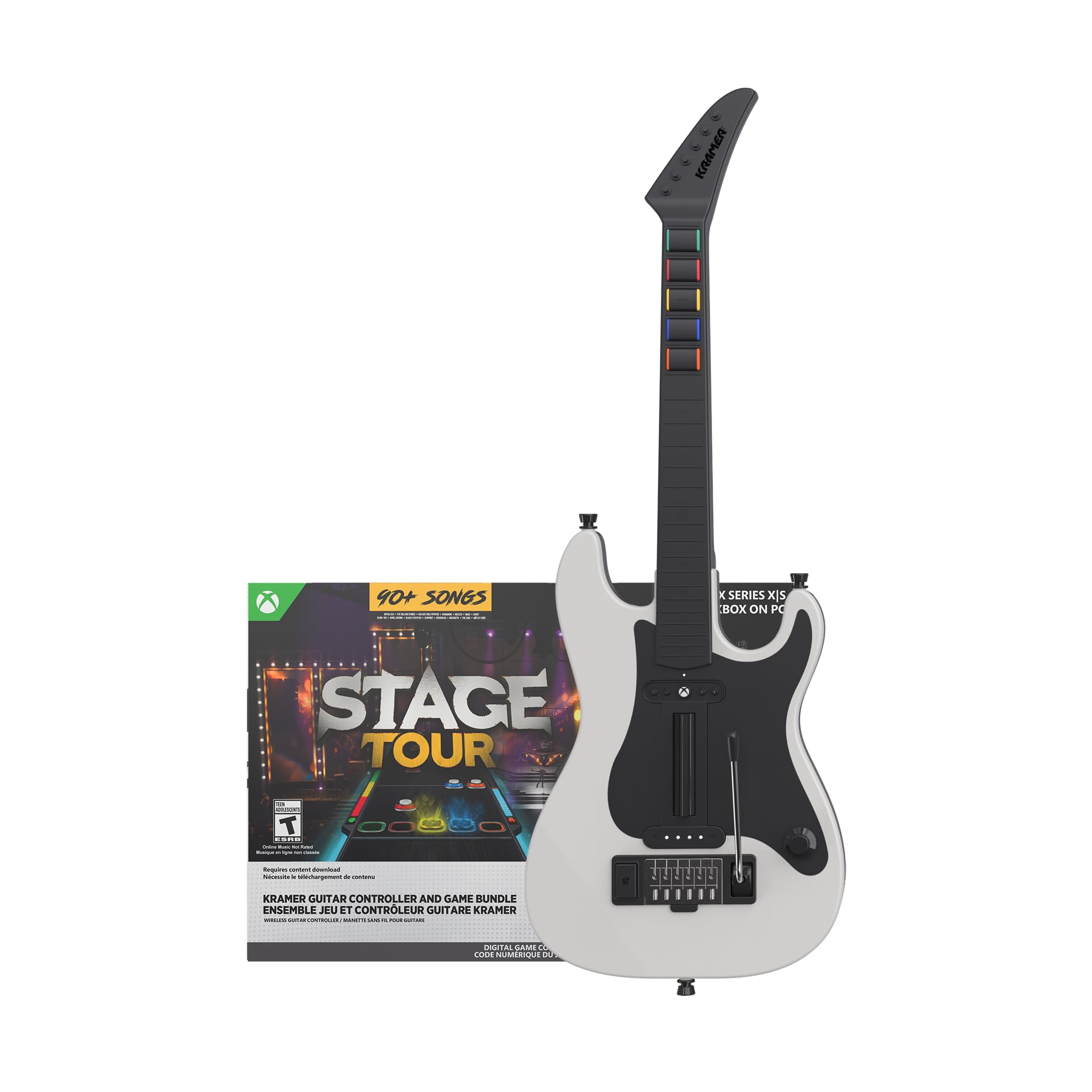 Stage Tour Game + Kramer Wireless Guitar Controller Bundle for Xbox Series X|S