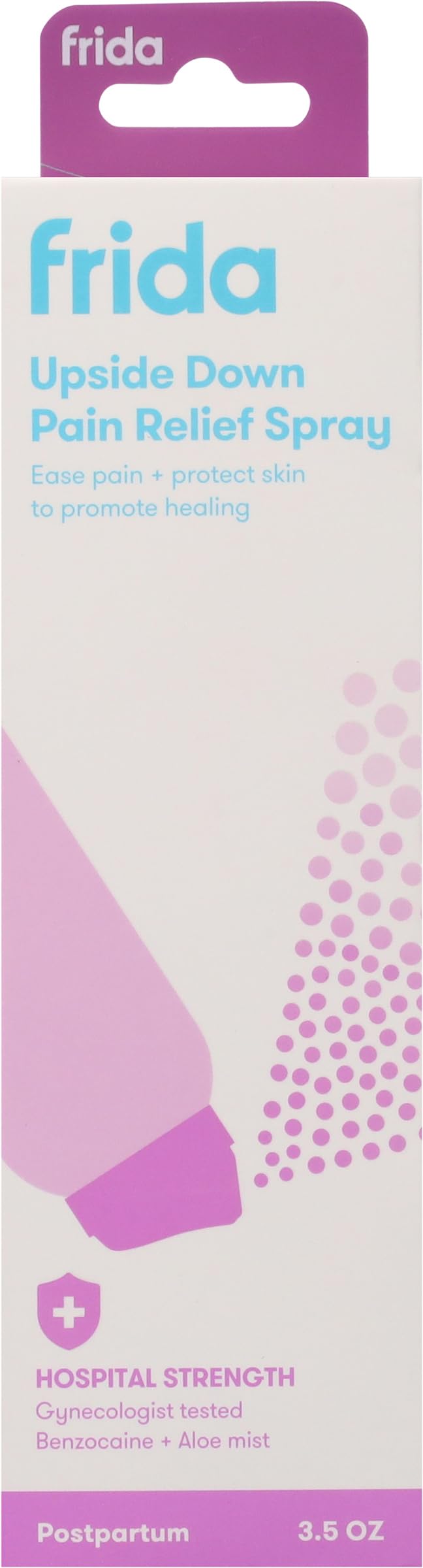 Frida Anesthetic Spray, Hospital Strength, Postpartum Essentials, 3.5oz | Benzoc