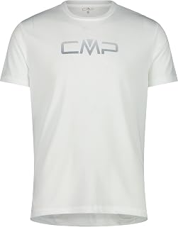 CMP Crew Neck T-Shirt with Logo - 39T7117P