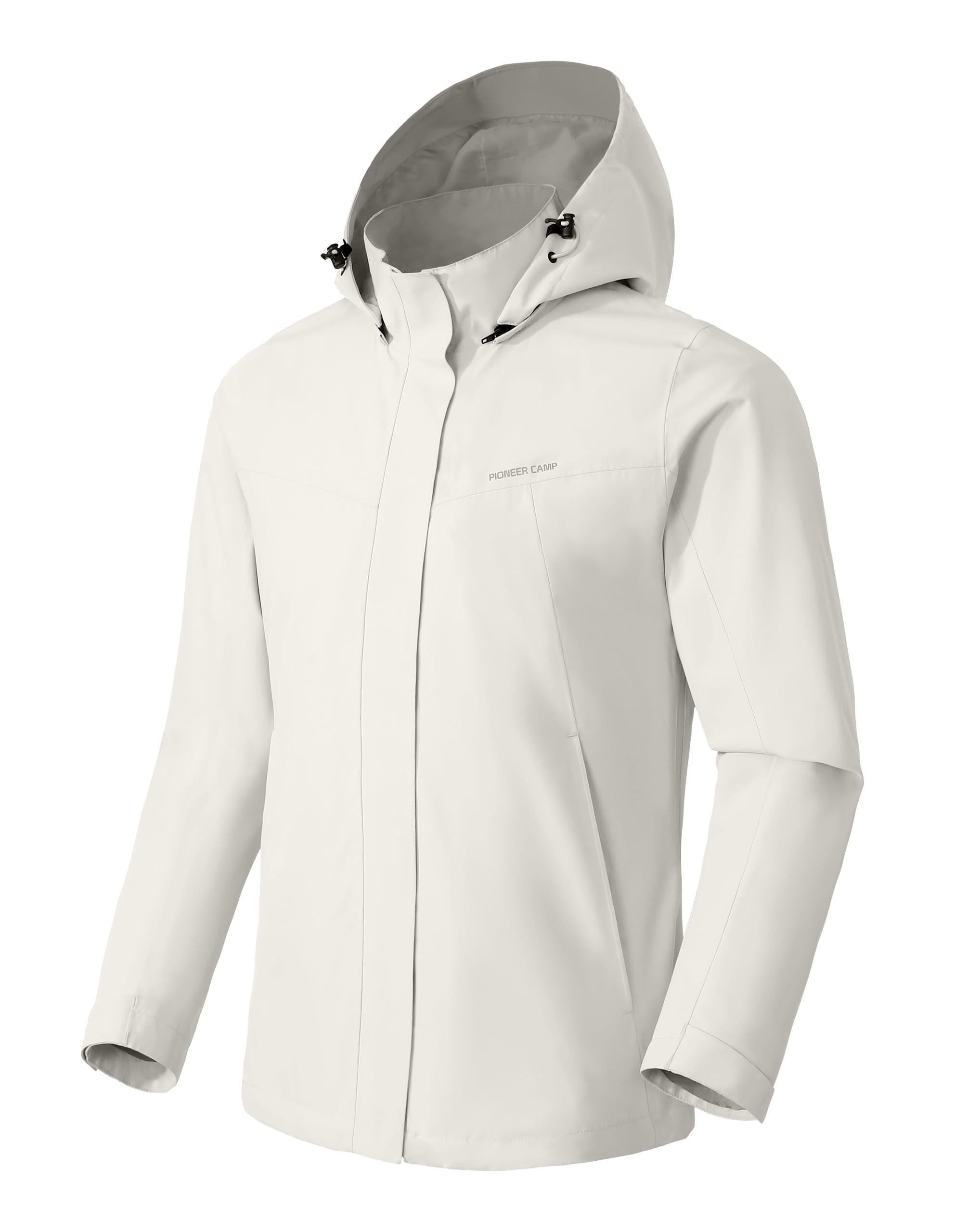 Pioneer Camp Women's Rain Jacket with Hood Lightweight Outdoor Rain Coat Waterpr