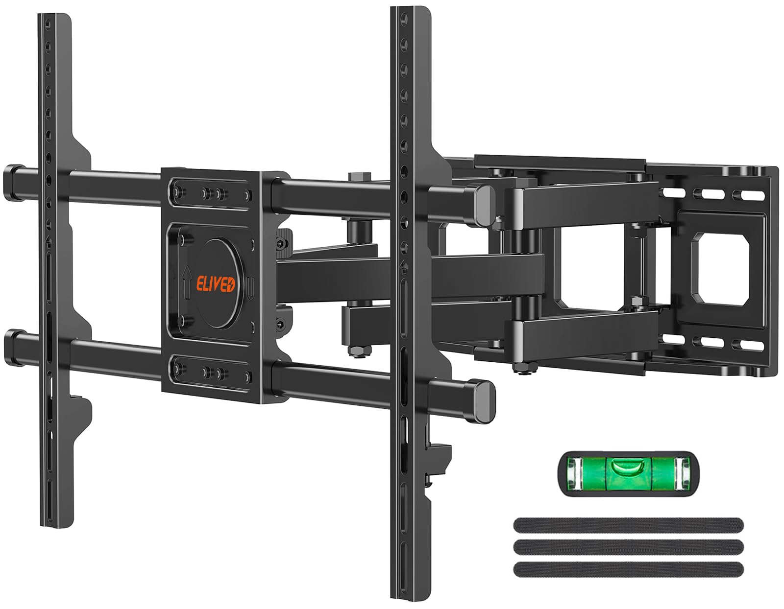 ELIVED Full Motion TV Wall Mount for Most 42"-82" TVs up to 110 lbs | Heavy Duty