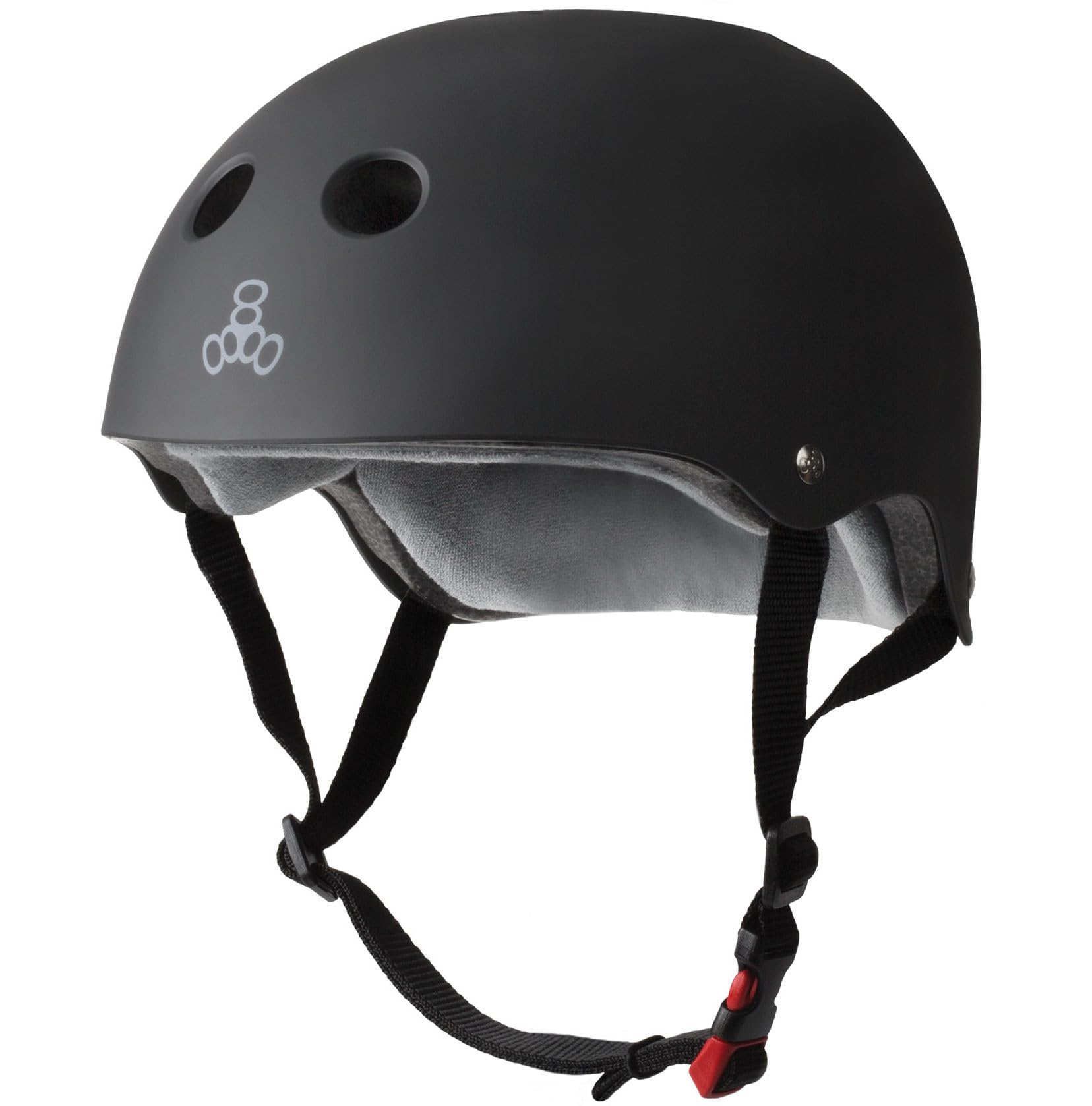 Triple Eight Certified Sweatsaver Helmet for Skateboarding, BMX, Roller Derby, R