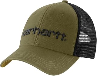 Carhartt Canvas Mesh-Back Logo Graphic Cap – Men's Baseball Cap