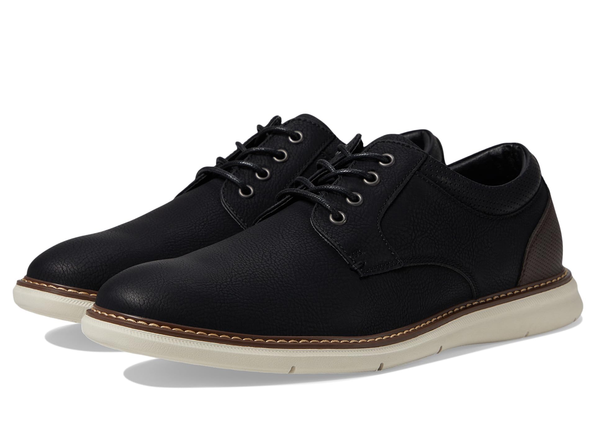 Nunn Bush Mens Chase 2.0 Casual Plain Toe Oxford Contemporary Lace Up Oxford