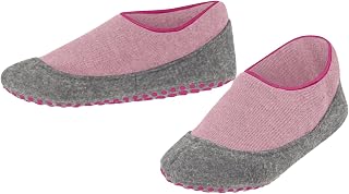 FALKE Unisex Kids Cosy Slipper Socks Slippers Breathable Heat-regulating Anti-Odour Virgin Wool Rubber Sole Non-Slip Best Grip Thick Warm Padded Inner 1 Pair