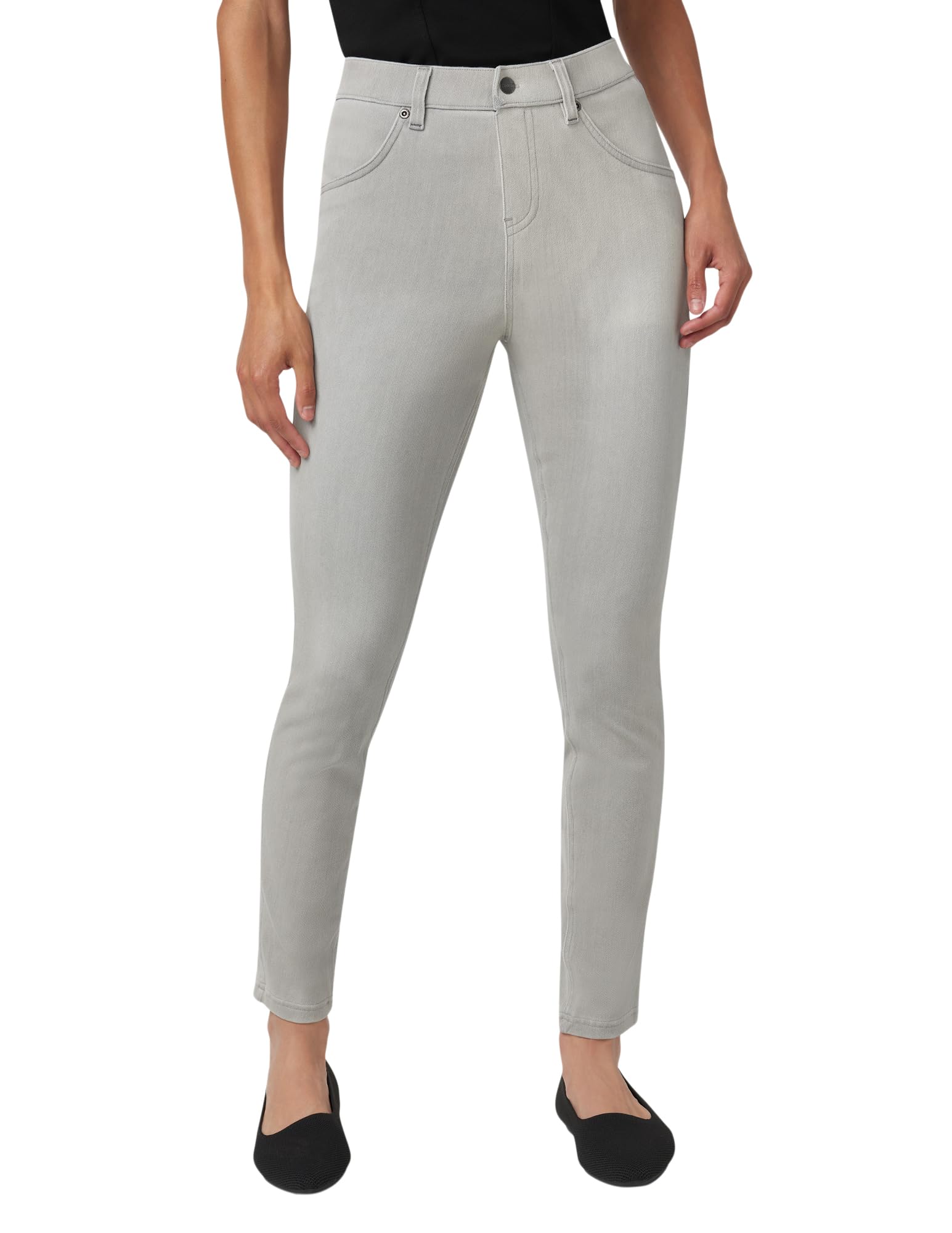 HUE Women's High Waist Ultra Soft Hosiery Denim Leggings