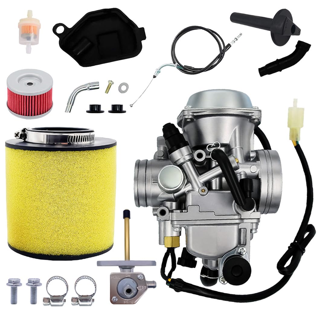 TRX 450 Carburetor Air Filter Oil Filter Replace for Honda Foreman 450 TRX 450 T