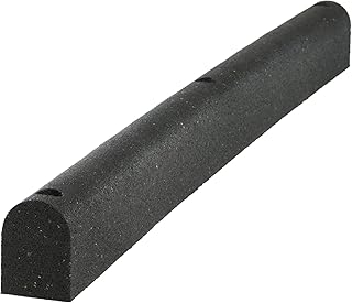Playsafer Heavy Duty 4’ Rubber Dock Bumper for Boat Docks, Marinas, Loading Docks, and Parking Spots - 48" x 3" x 4"