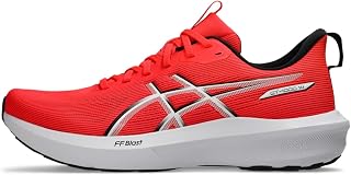 ASICS GT-1000 14, Zapatillas de correr para hombre, negro, rojo (Flash Red/Black), 8.5