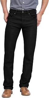 Agile Ethanol Mens Super Comfy Straight Stretch Knit Jeresy Denim Five Pocket Jean