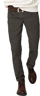 Toocool Men's Winter Regular Fit Sweat Jeans, Thermal Work Trousers, Fleece-Lined for Outdoor Work and Sports H001